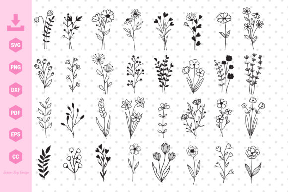 32 Flower SVG Bundle V.1 Review