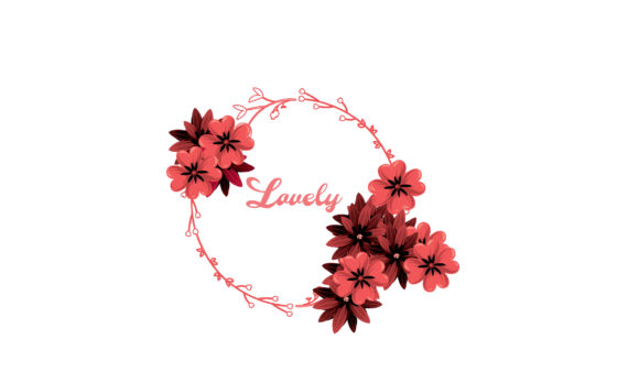 Cute Wedding Floral Logo