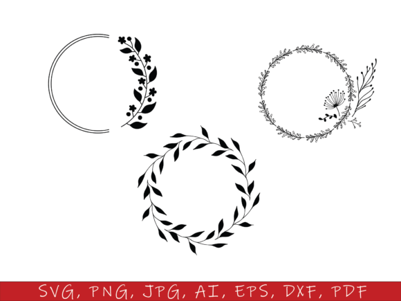 Floral Cicle Frame