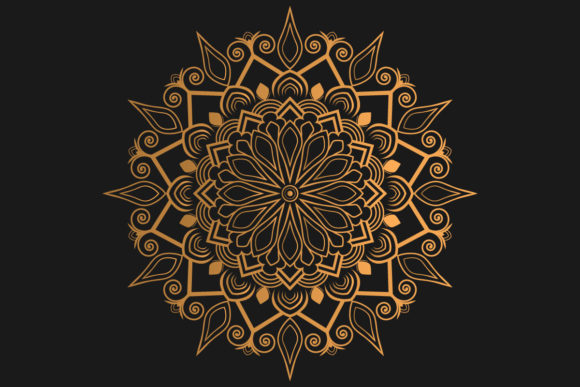 Mandala Design Graphic Coloring Page