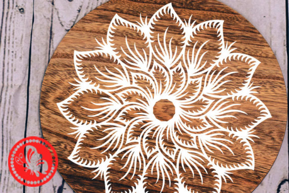 Mandala Lotus Flower Floral Decorations