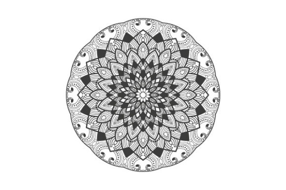 Mandala Pattern SVG Crafts Doodles