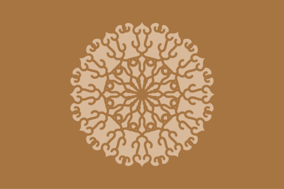 Mandala Solid Ethnic Ornament